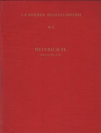 Produktbild: Regesta Imperii - IV: Lothar III. und &auml;ltere Staufer 1125-1197
