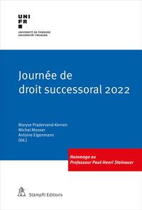 Produktbild: Journ&eacute;e de droit successoral 2022