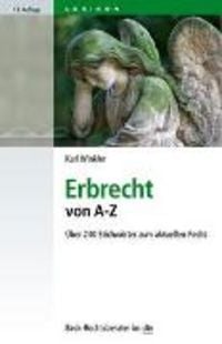 Produktbild: Erbrecht von A - Z