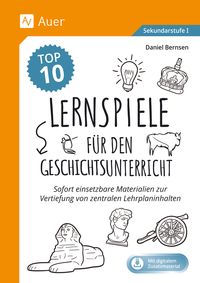Produktbild: Die Top 10 Lernspiele f&uuml;r den Geschichtsunterricht