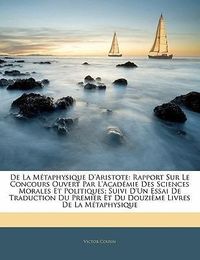 Produktbild: Cousin, V: Fre-De La Mtaphysique Daristot