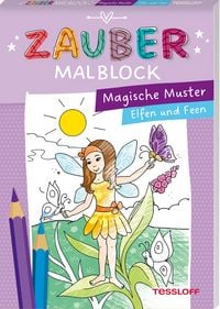 Produktbild: Zaubermalblock. Magische Muster. Elfen und Feen
