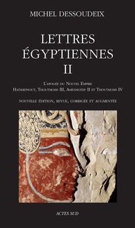 Produktbild: Lettres &eacute;gyptiennes