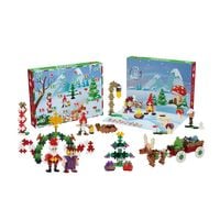 Produktbild: PLUS PLUS - Adventskalender Plus-Plus Weihnachtsdorf