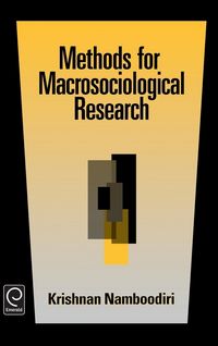 Produktbild: Methods for Macrosociological Research