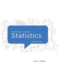 Produktbild: The Manager's Guide to Statistics, 2020 Edition