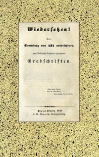 Produktbild: Wiedersehen! 424 Grabschriften aus der Biedermeierzeit.