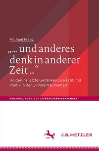 Produktbild: "... und anderes denk in anderer Zeit ..."