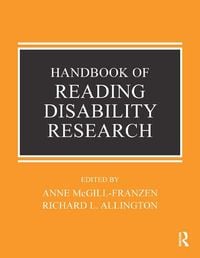 Produktbild: Handbook of Reading Disability Research