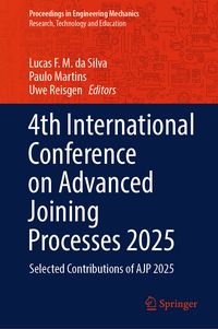 Produktbild: 4th International Conference on Advanced Joining Processes 2025