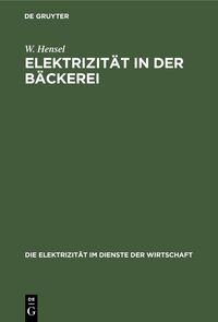 Produktbild: Elektrizit&auml;t in der B&auml;ckerei