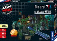 Produktbild: Krimipuzzle Die drei ??? Die Villa der R&auml;tsel