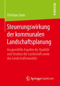 Produktbild: Steuerungswirkung der kommunalen Landschaftsplanung