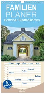 Produktbild: Familienplaner 2027 - Bottroper Stadtansichten mit 5 Spalten (Wandkalender, 21 x 45 cm) CALVENDO