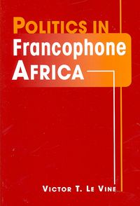Produktbild: Vine, V:  Politics in Francophone Africa