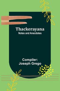 Produktbild: Thackerayana