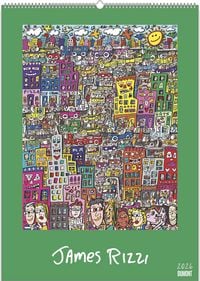 Produktbild: James Rizzi 2026 - Kunst-Kalender - Poster-Kalender - 50x70