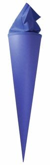 Bild vom Artikel URSUS Schultüten Bastel-Schultüte mit Filzmanschette, königsblau, Höhe: 70 cm, Durchmesser: 20 cm vom Autor 