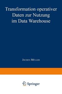 Produktbild: Transformation operativer Daten zur Nutzung im Data Warehouse