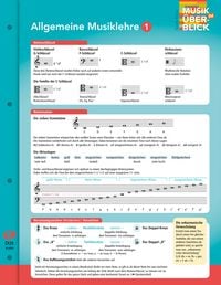 Produktbild: Allgemeine Musiklehre 1