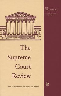 Produktbild: Supreme Court Review, 2016