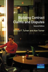 Produktbild: Building Contract Claims and Disputes