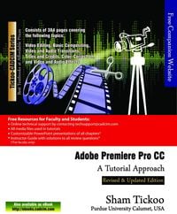 Produktbild: Adobe Premiere Pro CC: A Tutorial Approach