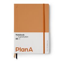 Produktbild: Notizbuch B5 Softcover Liniert Mandarin Orange