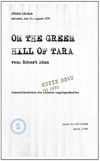 Produktbild: On the Green Hill of Tara (Charlemagne, #2)