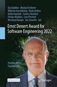 Produktbild: Ernst Denert Award for Software Engineering 2022