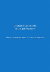 Produktbild: Meyer-Struckmann-Preis 2013: Sir Ian Kershaw