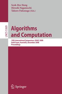 Produktbild: Algorithms and Computation