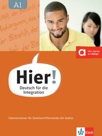 Produktbild: Hier! A1. Lese- und Schreibtrainer für Zweitschriftlernende. Intensivtrainer