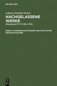 Produktbild: Wissenschaftslehre und das System der Rechtslehre