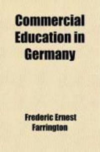 Produktbild: Commercial Education in Germany