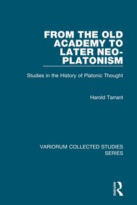 Produktbild: From the Old Academy to Later Neo-Platonism