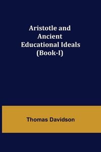 Produktbild: Aristotle and Ancient Educational Ideals (Book-I)
