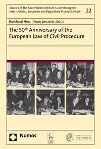 Produktbild: The 50th Anniversary of the European Law of Civil Procedure