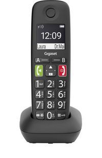 Produktbild: Gigaset E290HX Mobilteil Schwarz