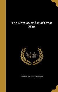 Produktbild: The New Calendar of Great Men
