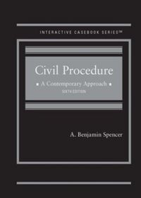 Produktbild: Spencer, A: Civil Procedure