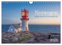Produktbild: Norwegen - Magie aus Licht und Landschaft (Wandkalender 2026 DIN A4 quer), CALVENDO Monatskalender