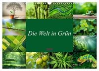Produktbild: Die Welt in Gr&uuml;n (Wandkalender 2026 DIN A3 quer), CALVENDO Monatskalender