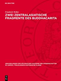 Produktbild: Zwei Zentralasiatische Fragmente des Buddhacarita