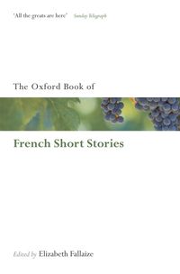 Produktbild: The Oxford Book of French Short Stories