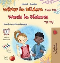 Produktbild: Words in Pictures - My Day (German English Bilingual Children's Book)