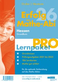 Produktbild: Erfolg im Mathe-Abi 2026 Hessen Lernpaket 'Pro' Grundkurs
