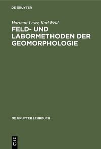 Produktbild: Feld- und Labormethoden der Geomorphologie