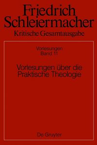 Produktbild: Vorlesungen &uuml;ber die Praktische Theologie
