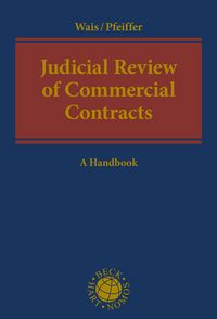 Produktbild: Judicial Review of Commercial Contracts